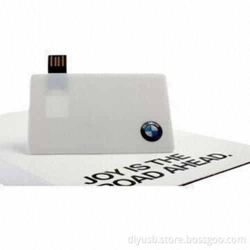 USB Card with 128MB to 32GB Capacity, Customized Logos Welcomed